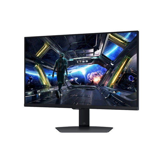 Samsung S27DG702EU 27" Display showcasing an immersive gaming scene in stunning 4K resolution.