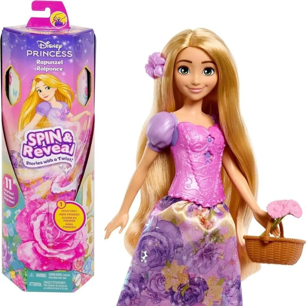 Mattel Disney Prinses Rapunzel Mode Poppenset
