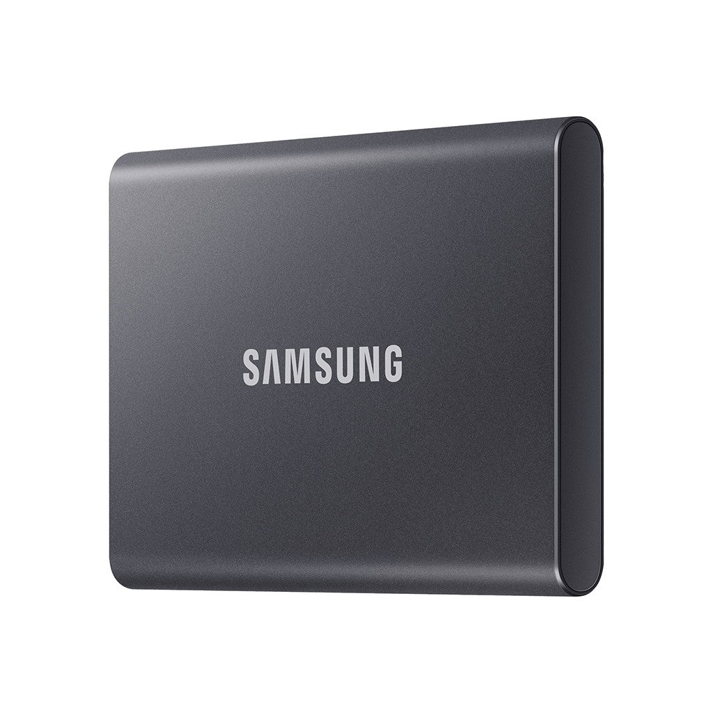 Samsung Portable SSD T7 - 1 TB - USB Typ-C - 3.2 Gen 2 (3.1 Gen 2) - 1050 MB/s - Passwortschutz - Grau