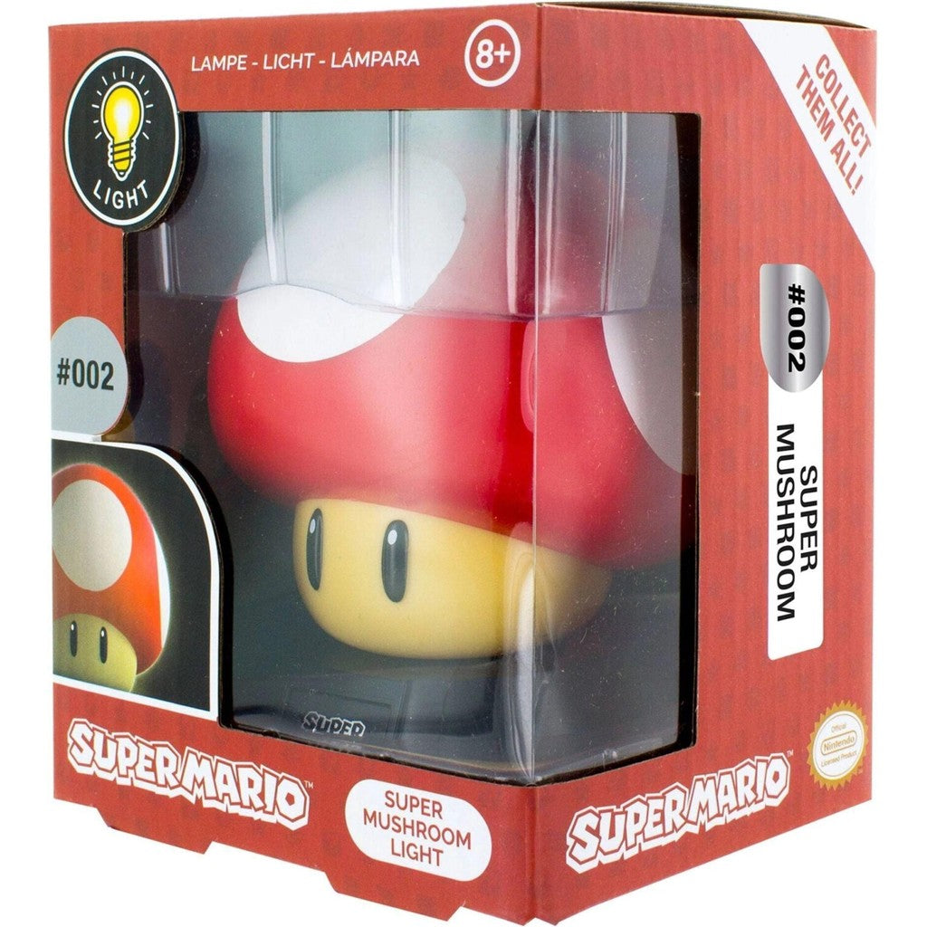 Paladone - Super Mario Pilz Lampe / Mushroom Light