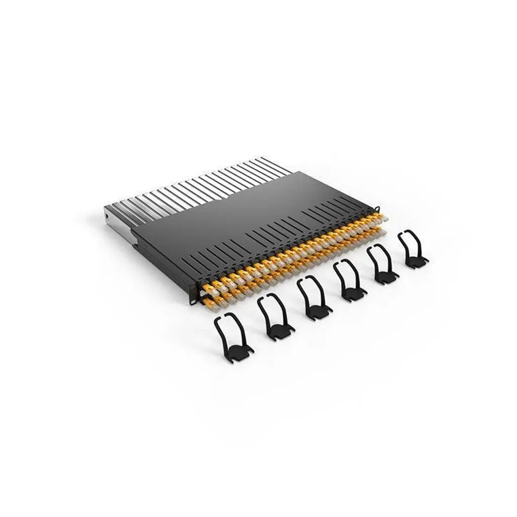 patchbox.one / 8RU / STP (geschirmt) / Gelb - Netzwerk-Kassetten für maximales Kabelmanagement.