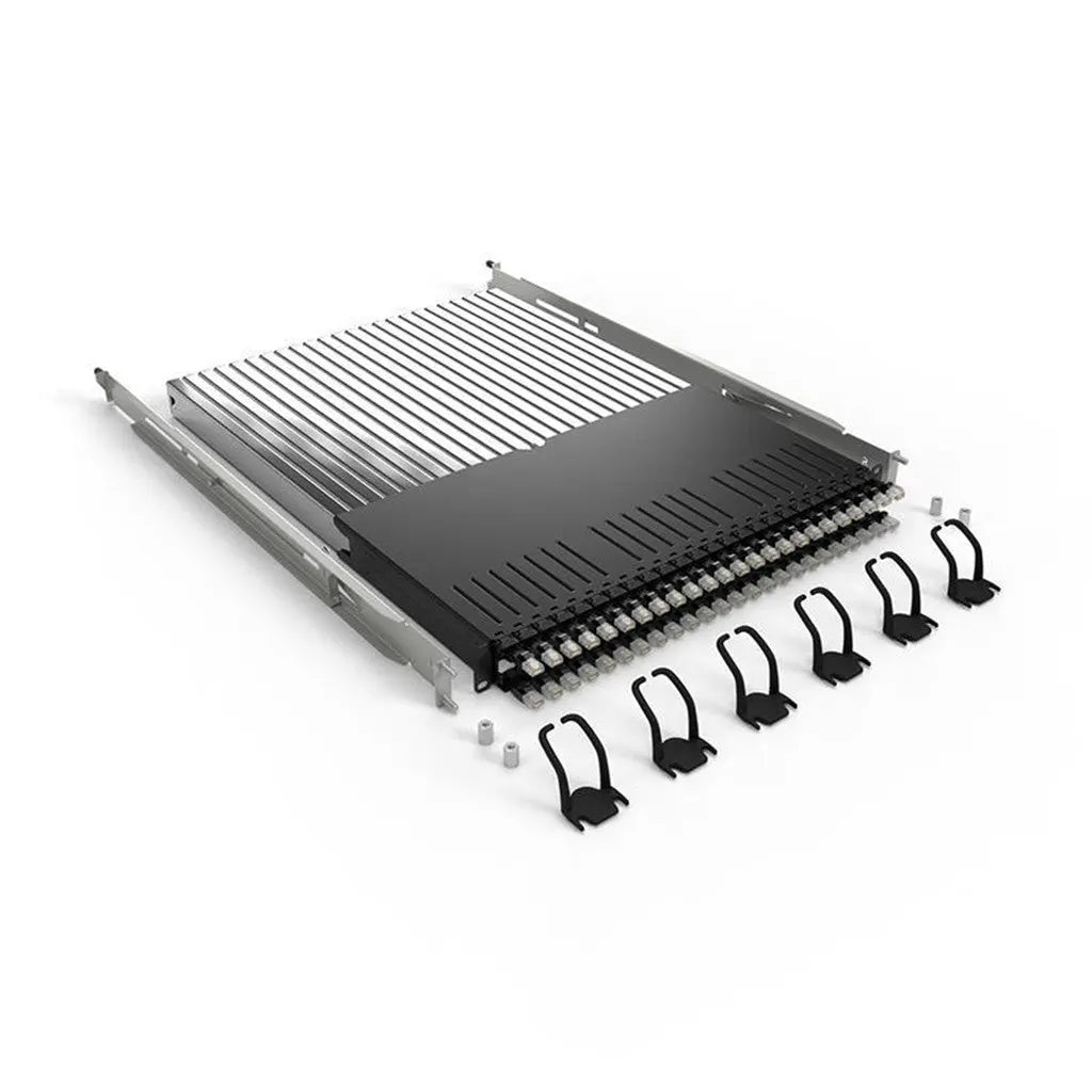 patchbox.one / 30RU / STP (geschirmt) / Schwarz - Kabelmanagementsystem für effiziente Rack-Lösungen.