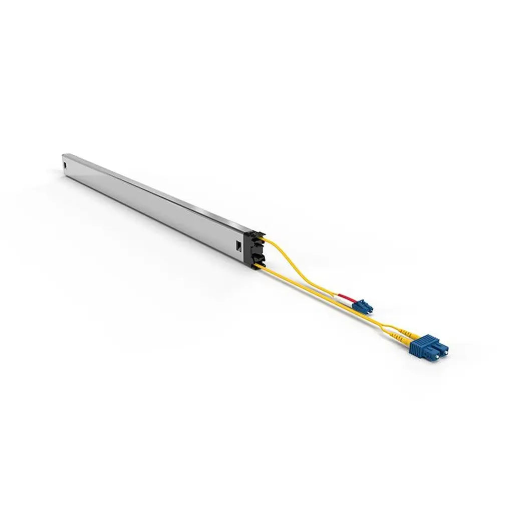 patchbox.one / Kassette / 46RU / OS2 / LC-SC with yellow and blue fiber optic connectors