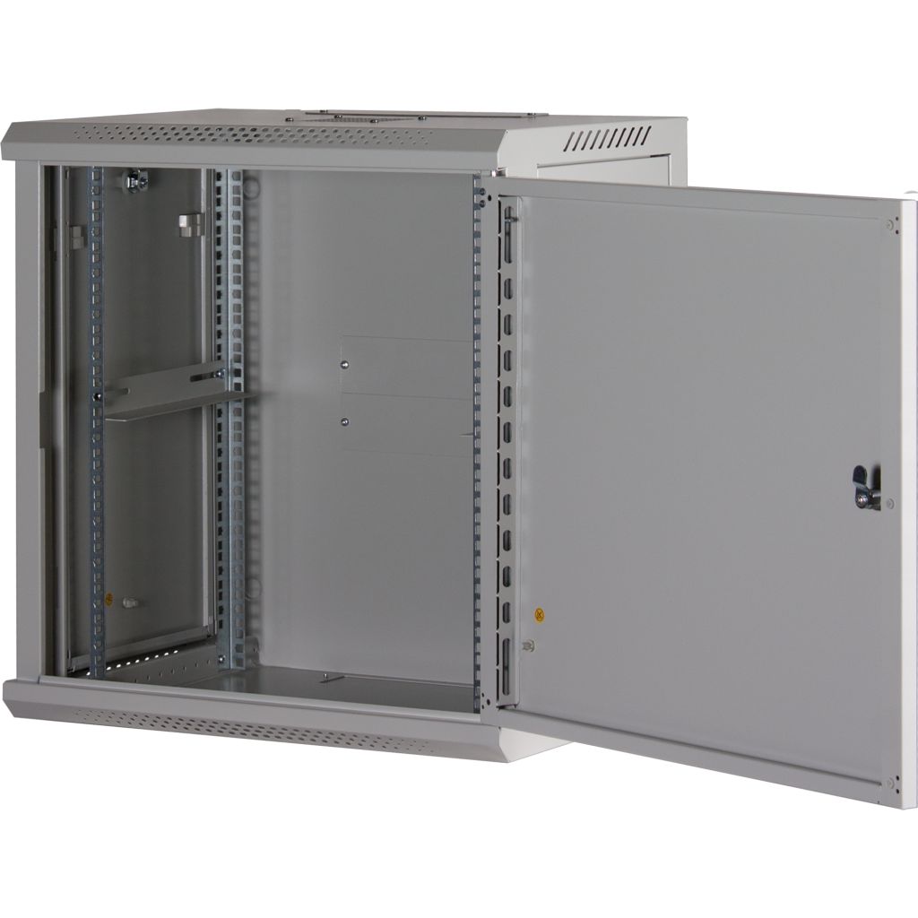 Rockstable 12HE Netzwerkschrank, Serverschrank - 19 Zoll Wandmontage - (BxTxH) 600x440x637mm - Brocon Shop