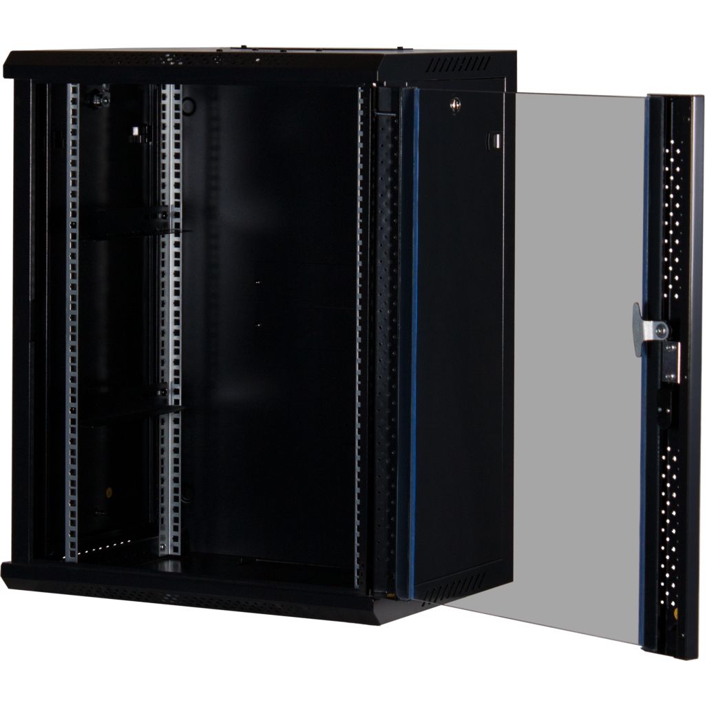 Rockstable 15HE Netzwerkschrank, Serverschrank - 19 Zoll Wandmontage - (BxTxH) 600x440x770mm - Brocon Shop
