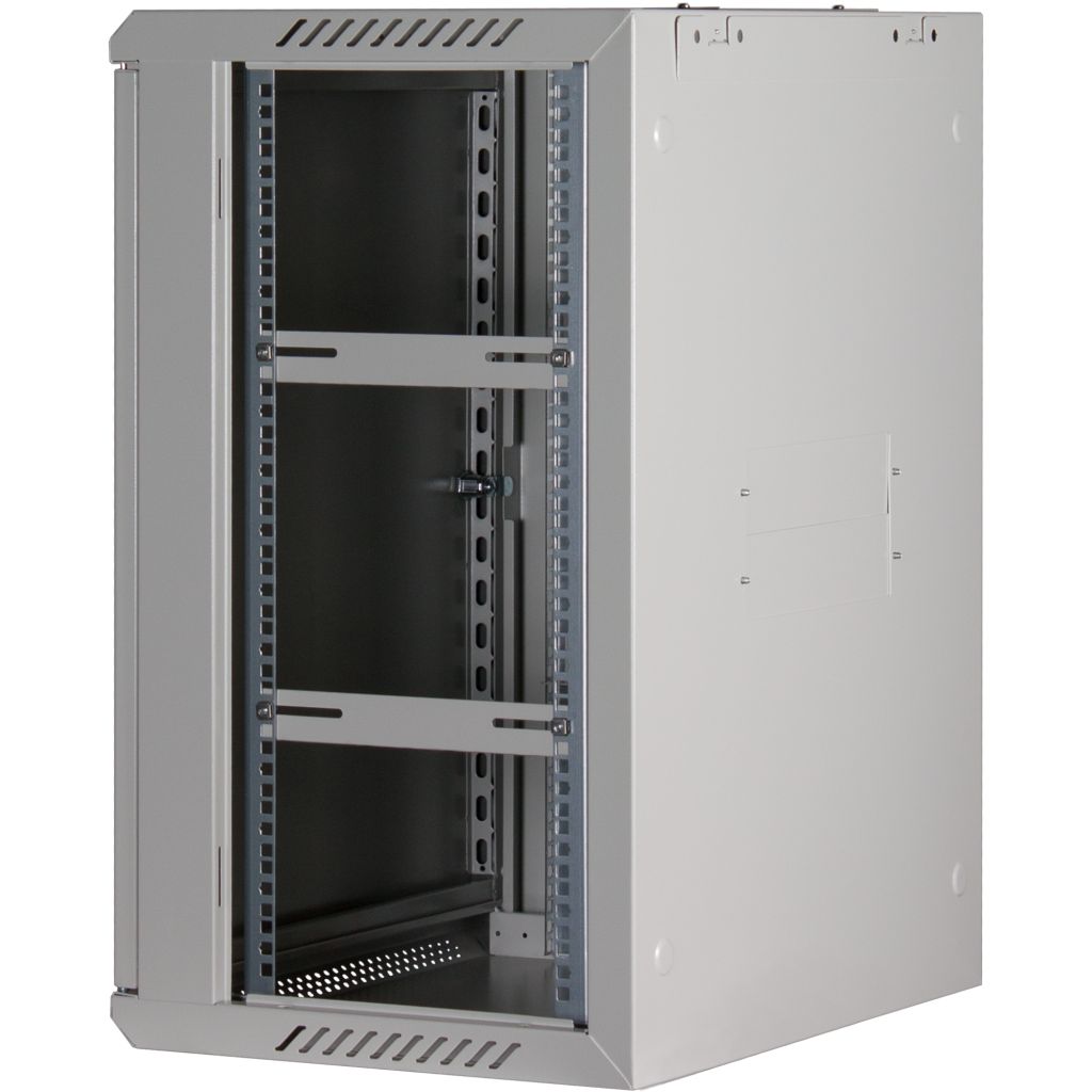 Rockstable 15HE Netzwerkschrank, Serverschrank - 19 Zoll Wandmontage - (BxTxH) 600x440x770mm - Brocon Shop
