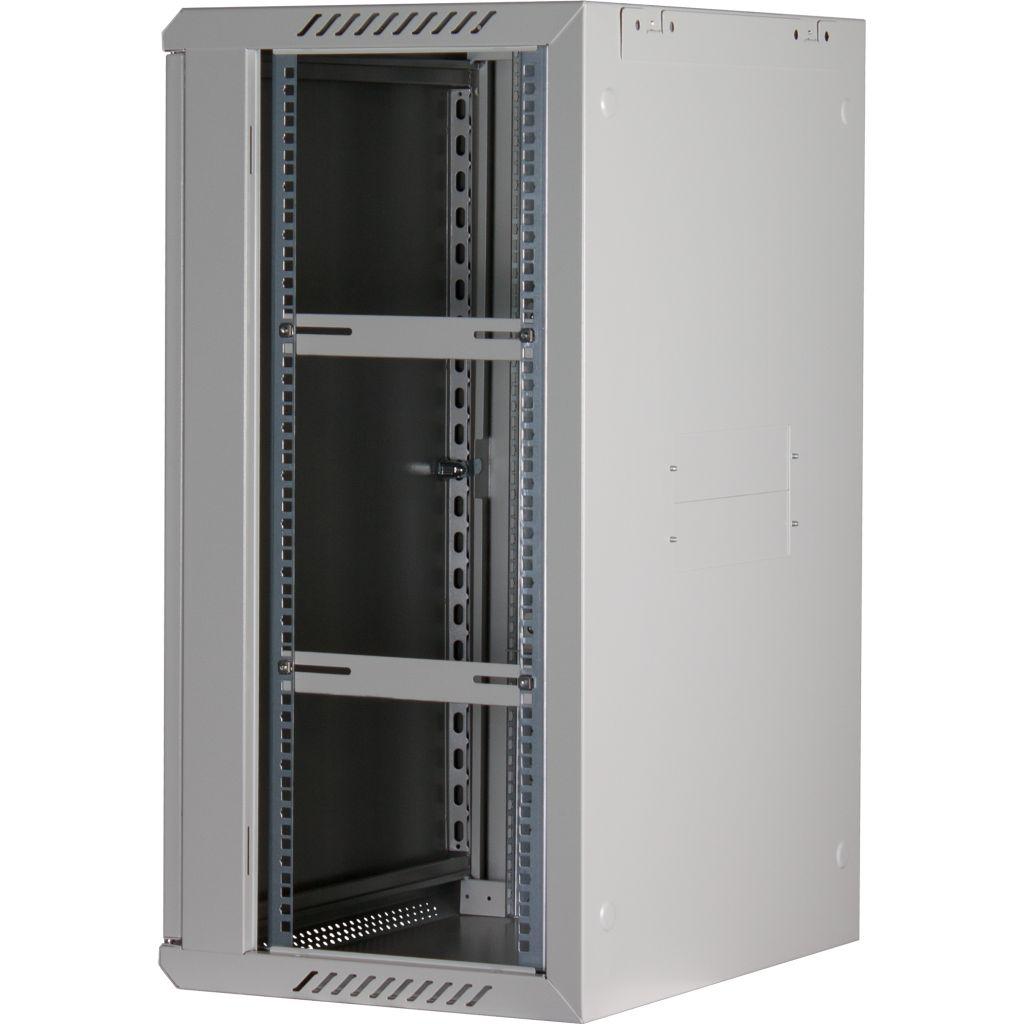 Rockstable 18HE Netzwerkschrank, Serverschrank - 19 Zoll Wandmontage - (BxTxH) 600x440x900mm