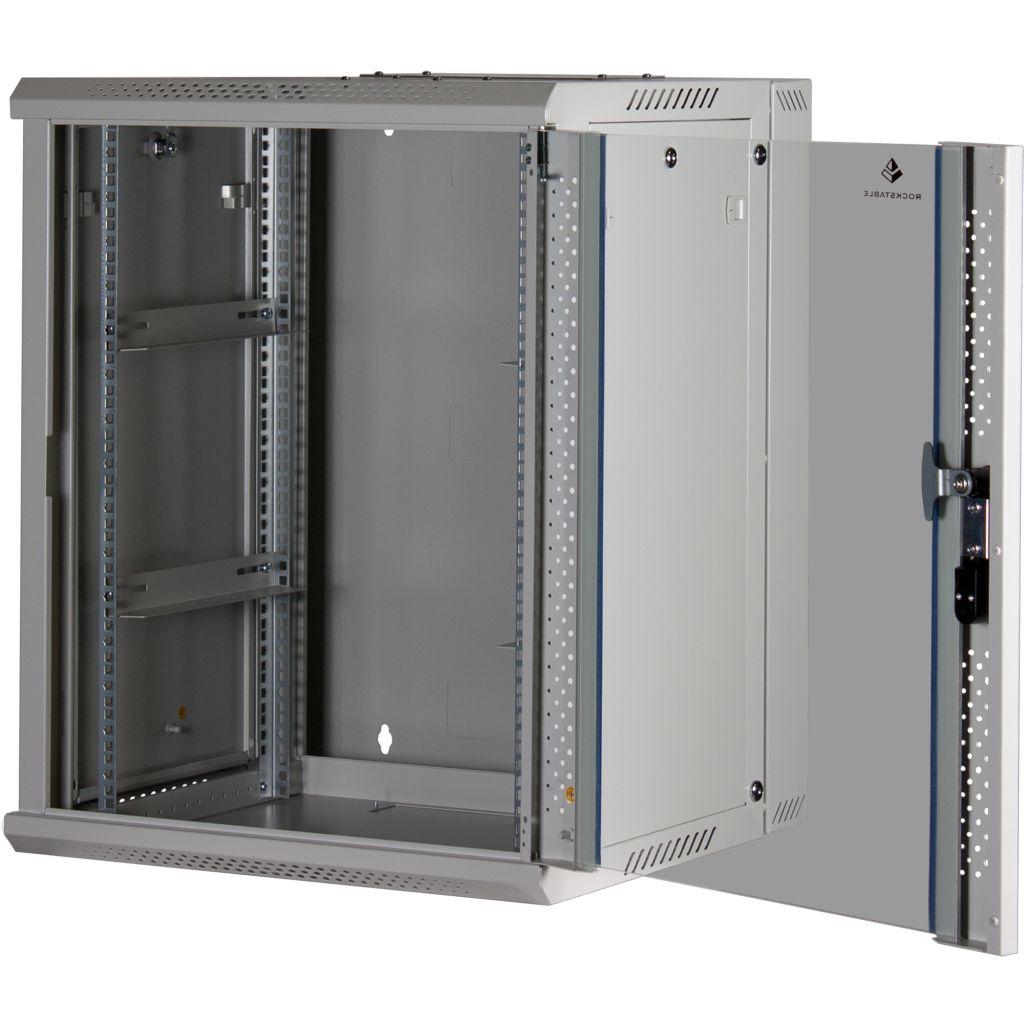 Rockstable 15HE Netzwerkschrank, Serverschrank - 19 Zoll Wandmontage - (BxTxH) 600x600x770mm - Brocon Shop