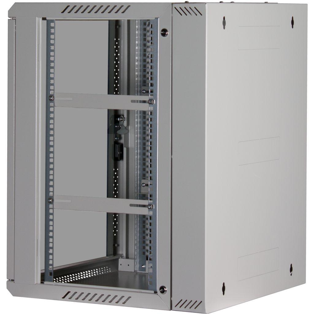 Rockstable 15HE Netzwerkschrank, Serverschrank - 19 Zoll Wandmontage - (BxTxH) 600x600x770mm - Brocon Shop