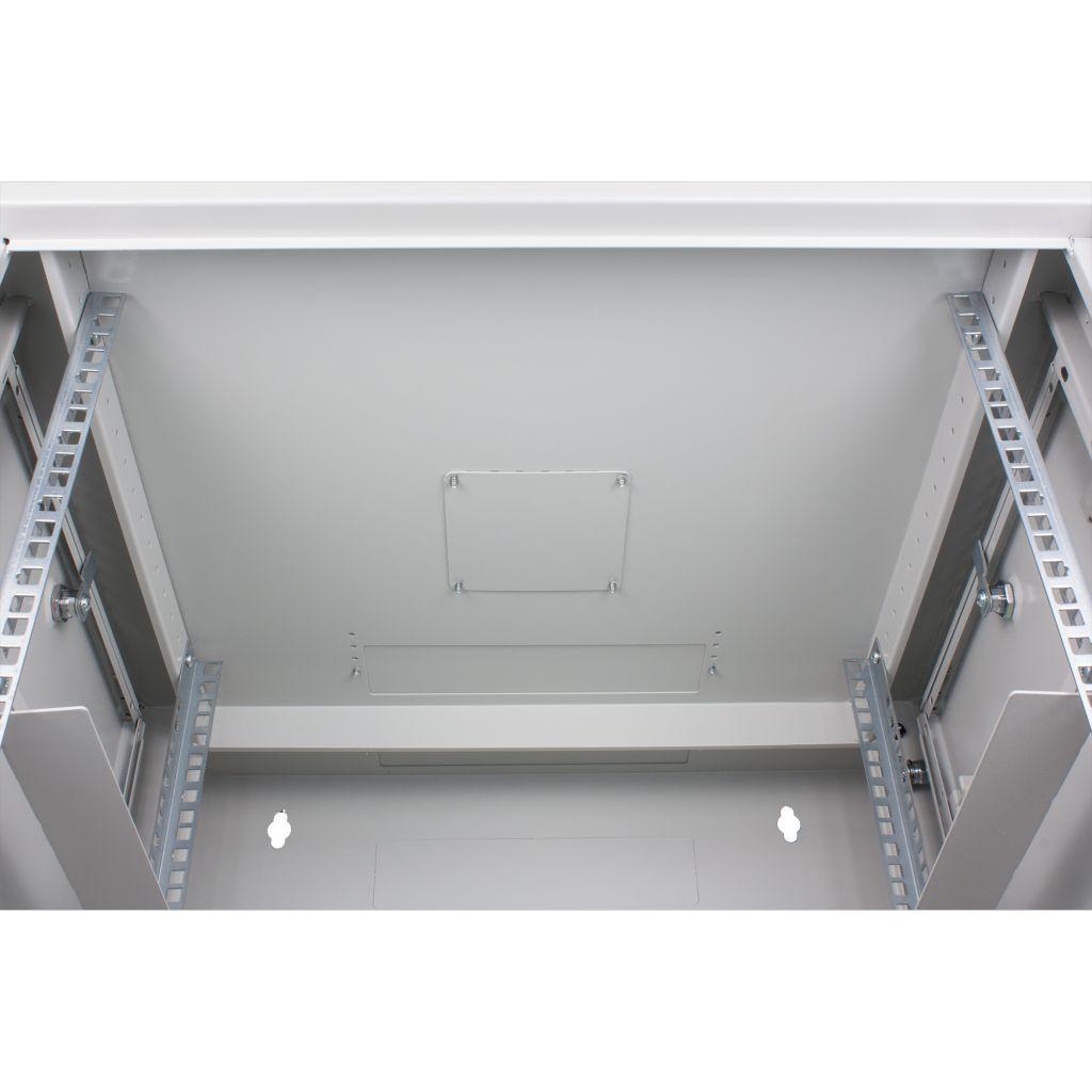 Rockstable 15HE Netzwerkschrank, Serverschrank - 19 Zoll Wandmontage - (BxTxH) 600x600x770mm - Brocon Shop