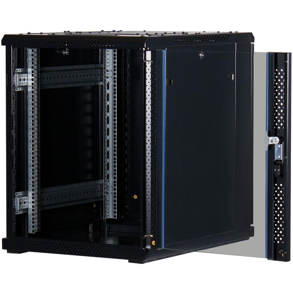 Rockstable 19 Zoll Serverschrank | Netzwerkschrank 15HE 600x800x770mm (BxTxH) | RS19-6815 | Glastür - RS19-6815 - 4260714310345