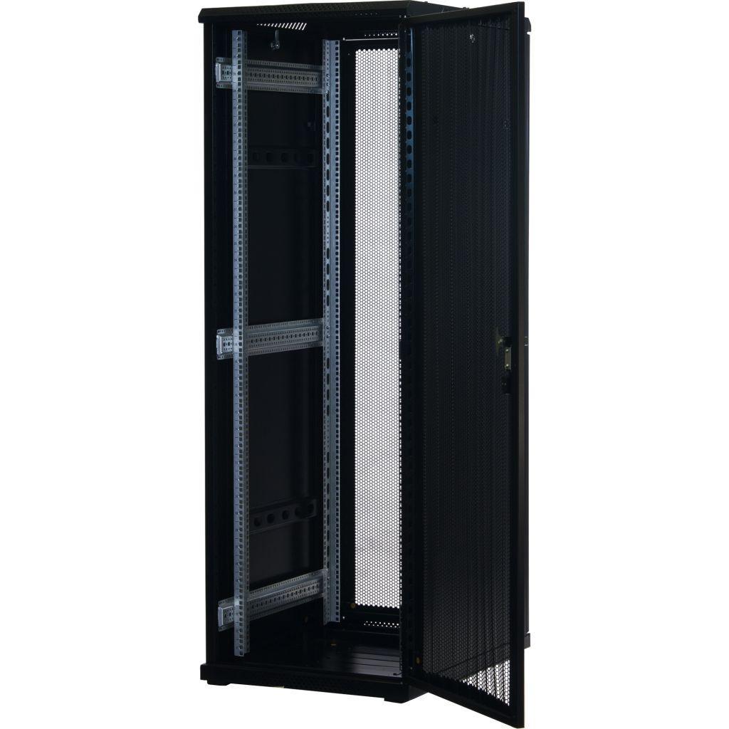 Rockstable 19 Zoll Serverschrank | Netzwerkschrank 37HE 600x800x1800mm (BxTxH) | RS19-6837PP | perforierte Tür