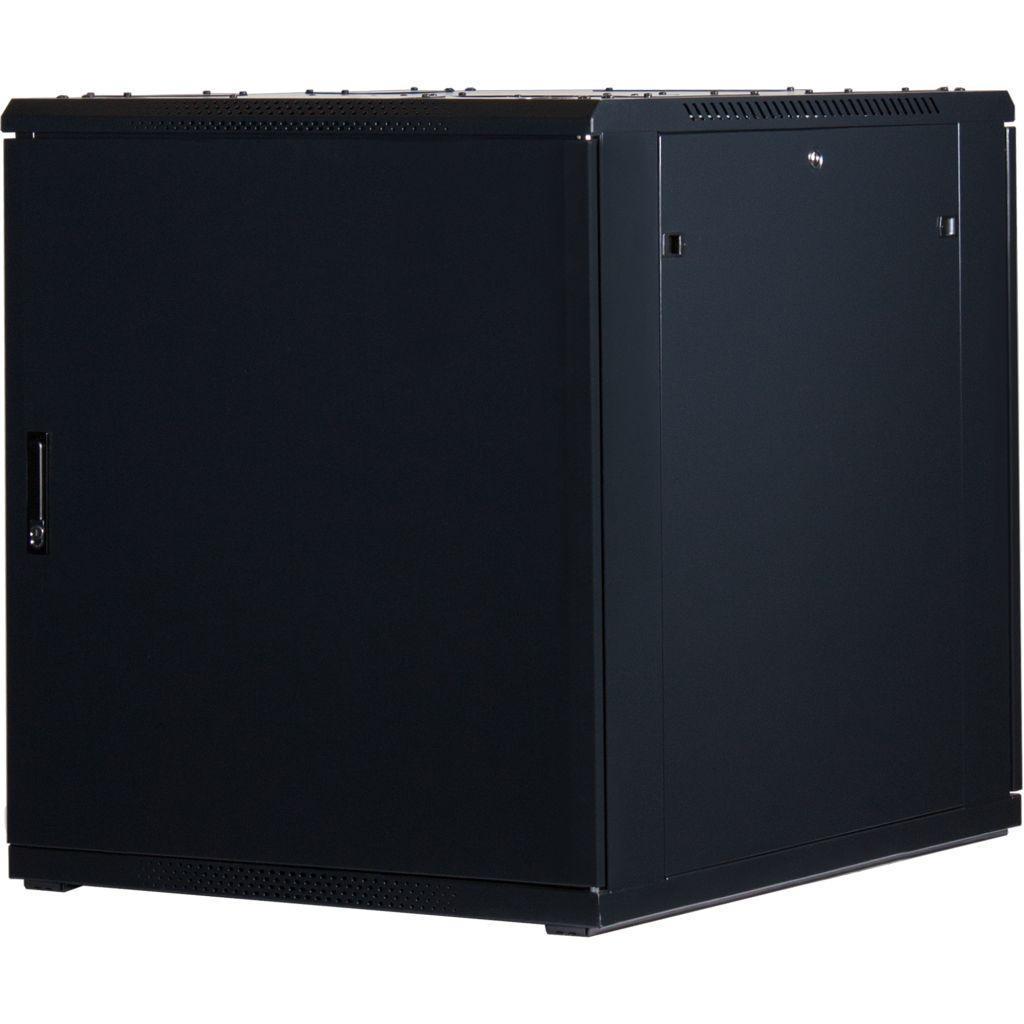 Rockstable 19 Zoll Serverschrank | Netzwerkschrank 18HE 800x1000x900mm (BxTxH) | RS19-8018 | Glastür