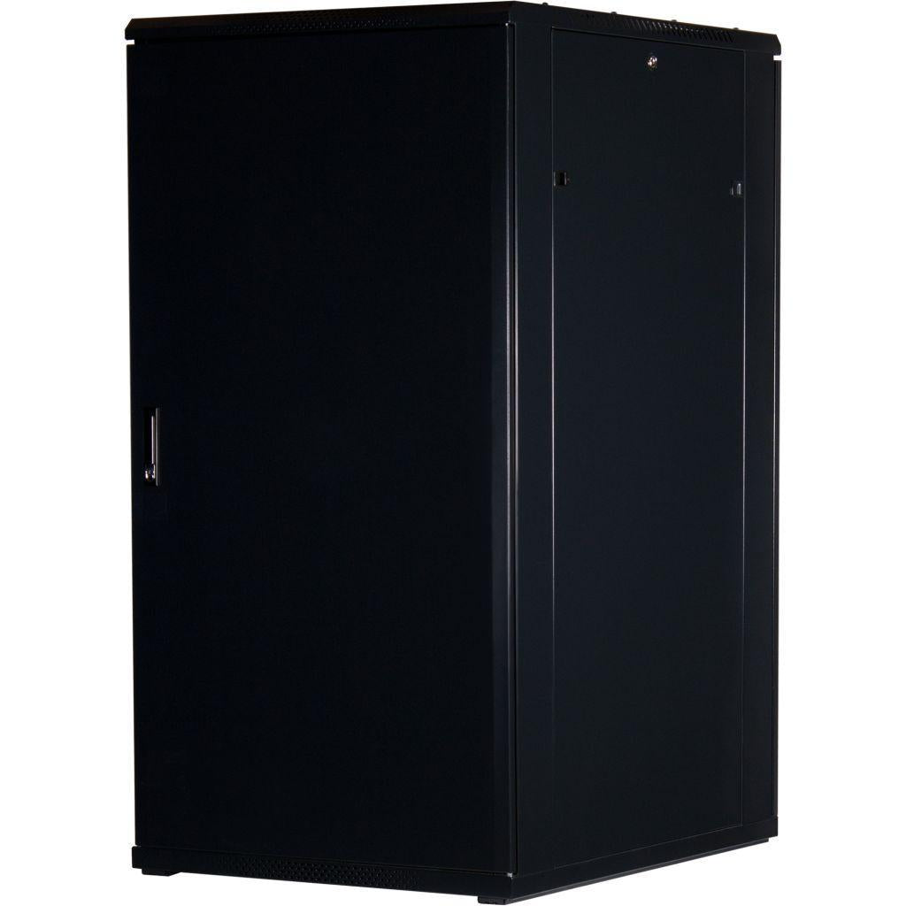 Rockstable 19 Zoll Serverschrank | Netzwerkschrank 32HE 800x1000x1600mm (BxTxH) | RS19-8032 | Glastür