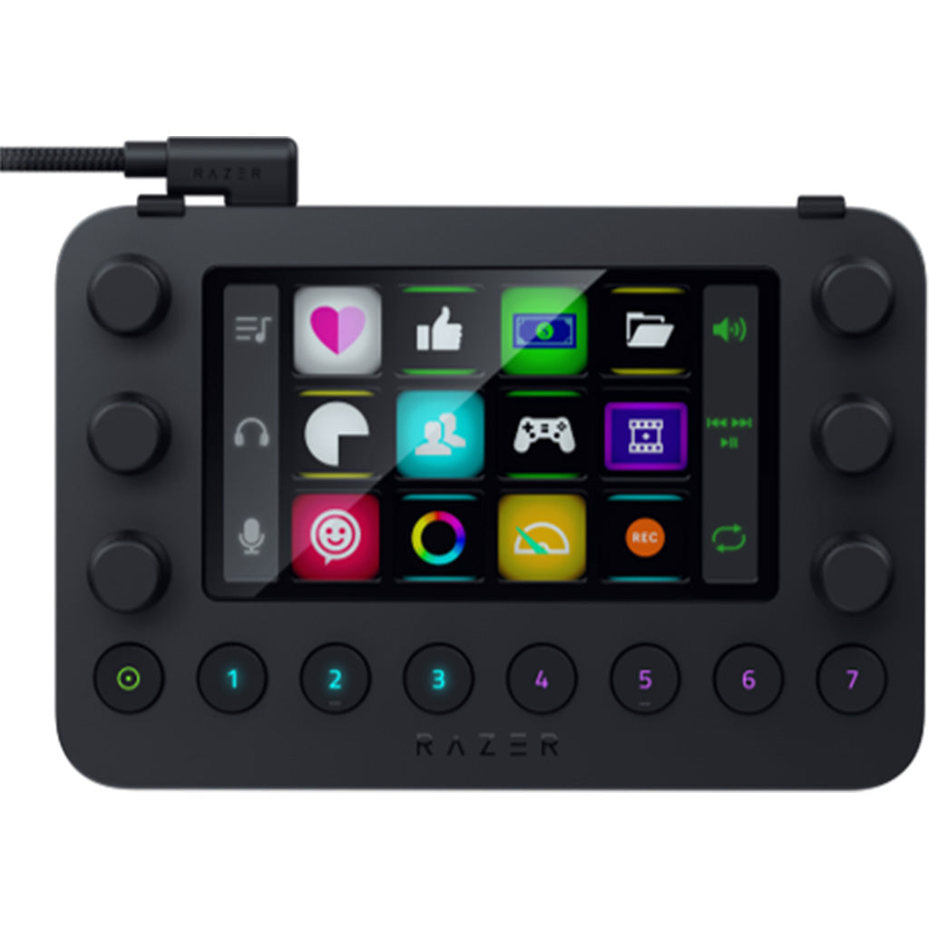 Razer Stream Controller, schwarz, USB - RZ20-04350100-R3M1 - 8887910000045