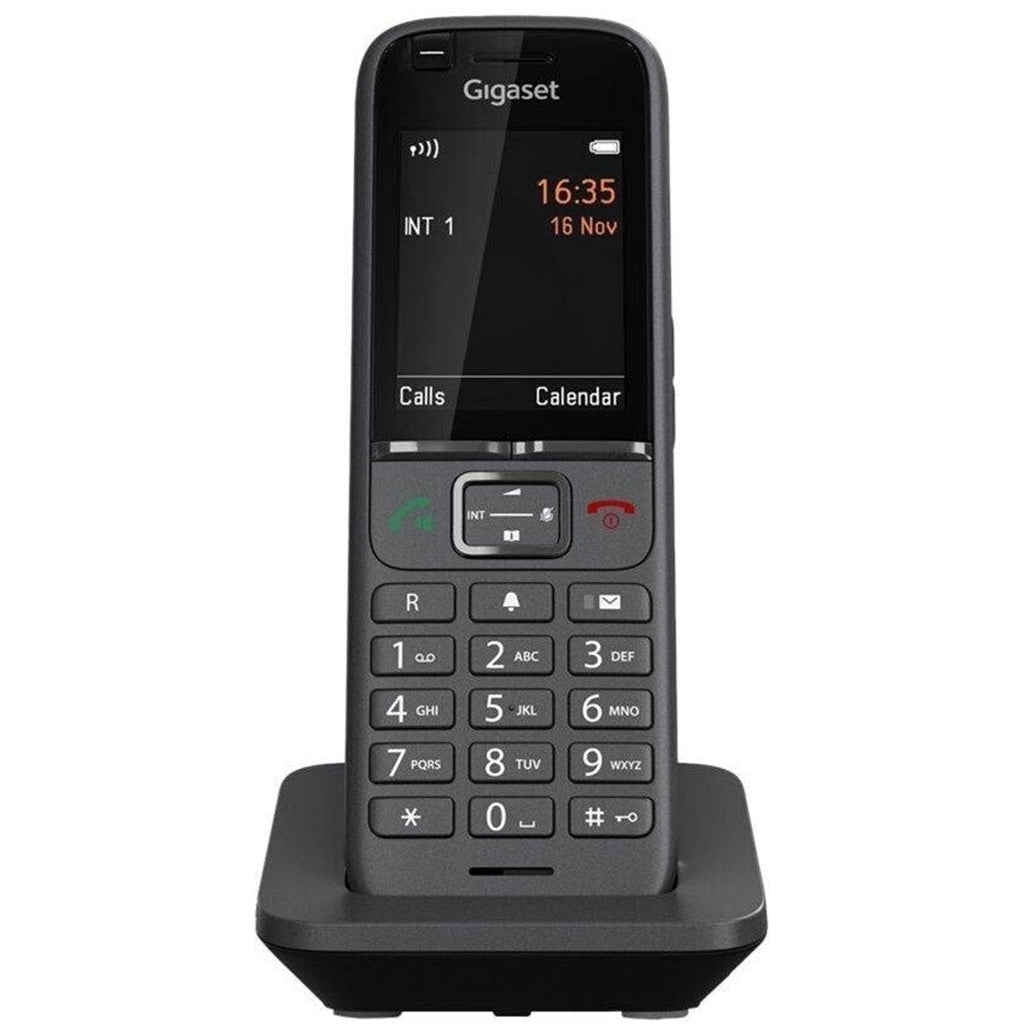 Gigaset S700H PRO cordless ISDN VoIP DECT phone with 2.4-inch display and Bluetooth connectivity.