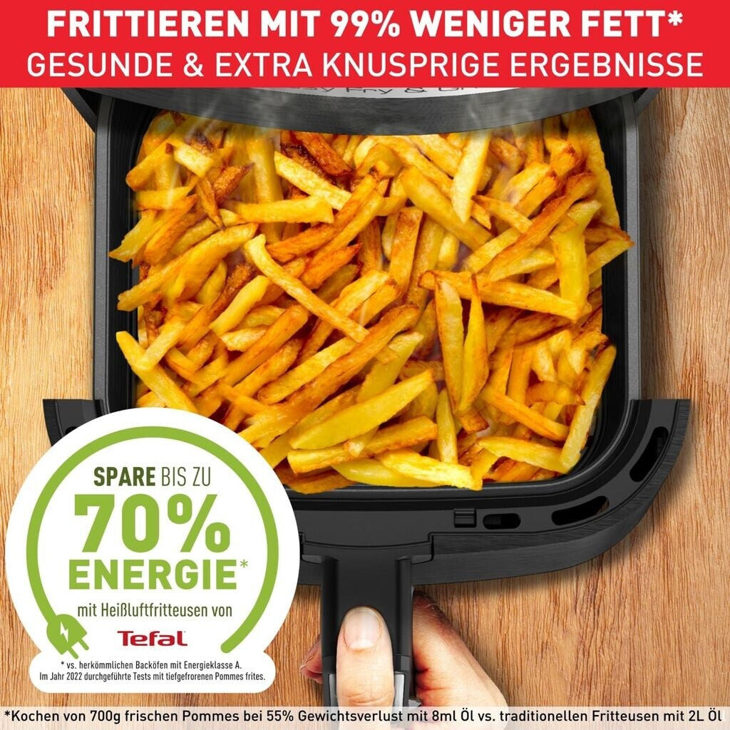 TEFAL Easy Fry & Grill EY505D15 - Heißluftfritteuse/Grill - 4.2 Liter