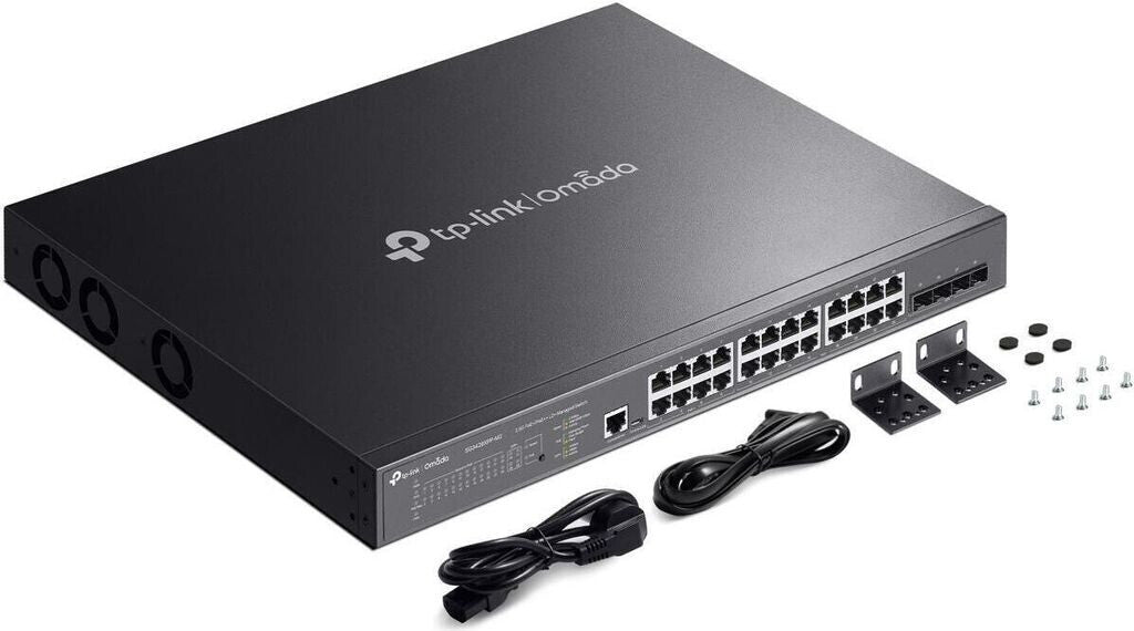 TP-LINK JetStream TL-SG3428XPP-M2 - Managed - L2+ - 2.5G Ethernet (100/1000/2500) - Power over Ethernet (PoE) - Rack-Einbau - 1U