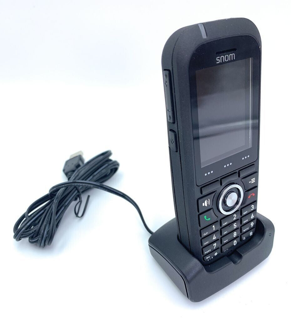 Snom M70 - Schwarz - LCD - 5,08 cm (2") - 240 x 320 Pixel - 262144 Farben - Lithium-Ion (Li-Ion)