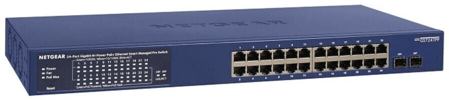 Netgear Smart GS724TP - Switch - L3 Lite - - 24 x/1000 PoE++ 2 - Switch - 1 Gbps