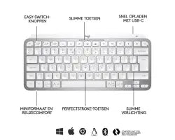Logitech MX Keys Mini Kabellose Tastatur
