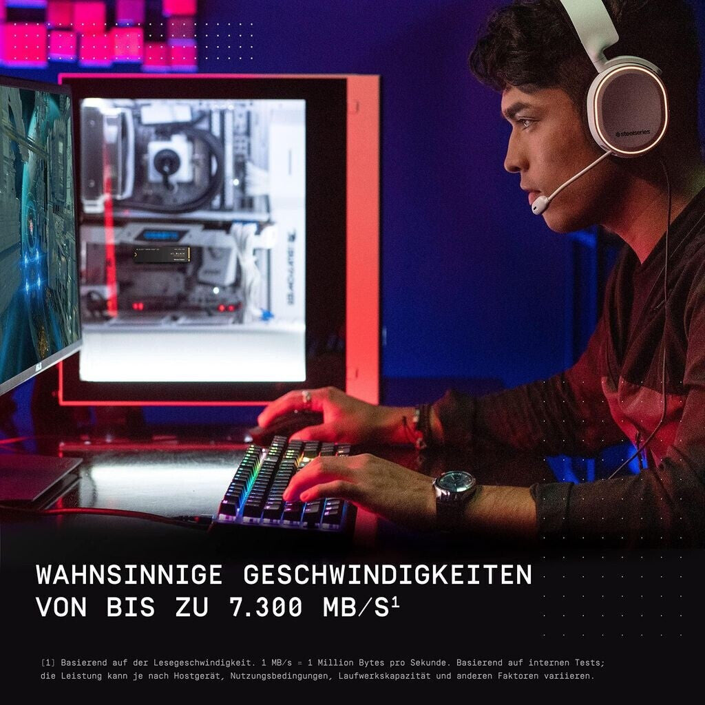 WD_BLACK Western Digital Black SN850X - 2 TB - M.2 - 7300 MB/s
