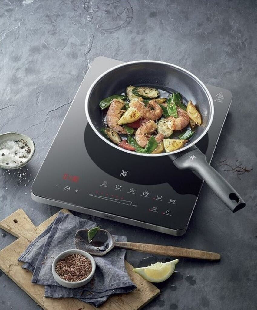 WMF Kult X 04.1524.0011 - Schwarz - Countertop (placement) - Zonen-Induktionskochfeld - Glaskeramik - 1 Zone(n) - 1 Zone(n)