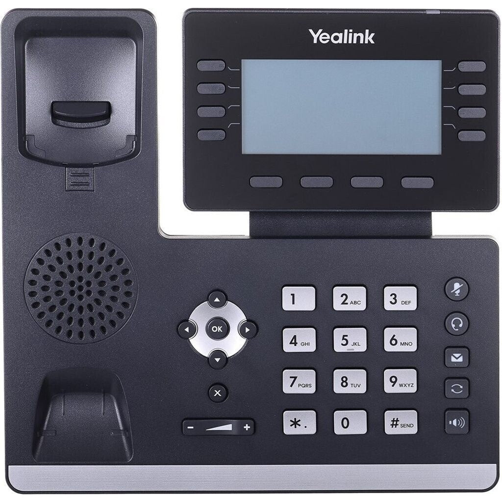 Yealink SIP-T53 - IP-Telefon - Grau - Kabelgebundenes Mobilteil - Tisch/Wand - Im Band - Out-of band - SIP-Info - 8 Zeilen