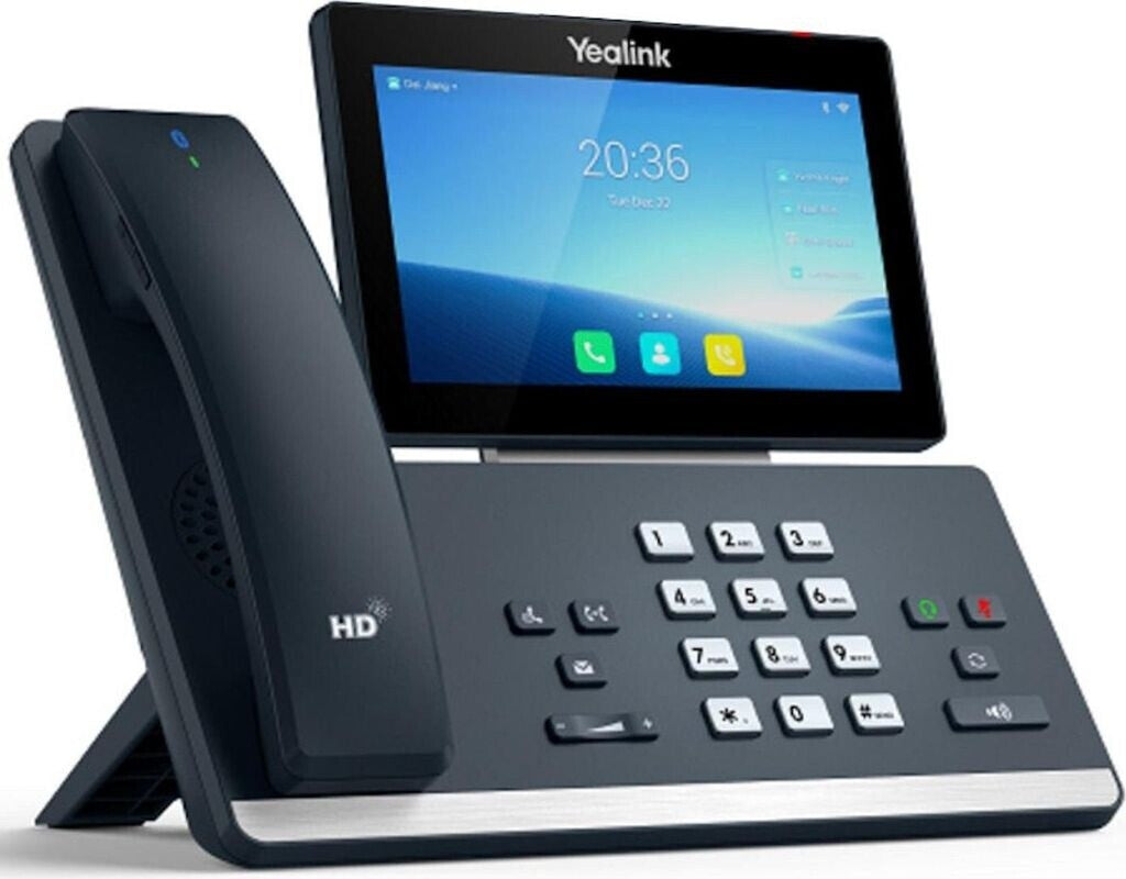 Yealink SIP-T58W - IP-Telefon - Grau - Kabelgebundenes Mobilteil - Im Band - Außerhalb des Bandes - SIP-Info - 1000 Eintragungen - LCD