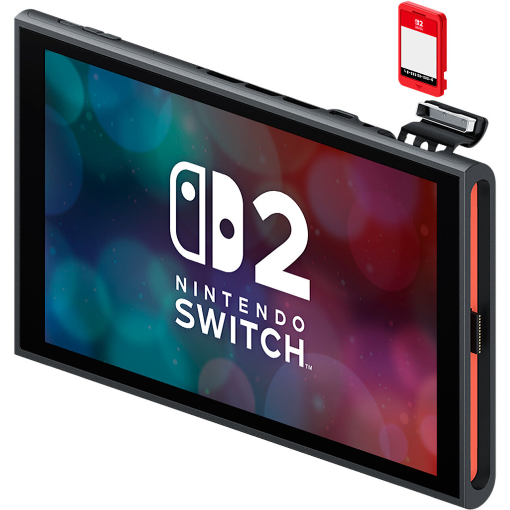 Nintendo Switch 2, Nintendo Switch 2, Schwarz, Analog / Digital, D-Pad, Home button, Menü-Taste, Power-Taste, Tasten, LCD