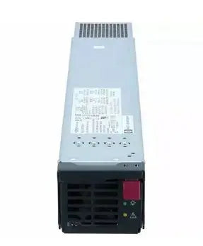 HPE BLc7000 Enclosure Psu Renew - rear view of power supply unit with labels and connectors.