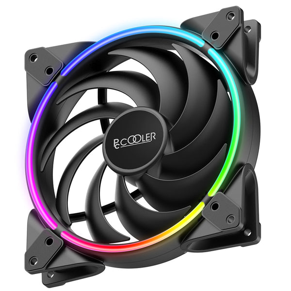 PCCOOLER Corona 140mm FRGB Gehäuselüfter mit RGB LEDs - CORONA-MAX-RGB - 6940526104629