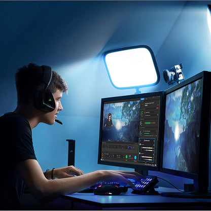 Elgato Key Light Professional Studio and Streaming Lighting (10GAK9901) - 45 W - LED - Schwarz - Variabel - 7000 K - 2800 lm