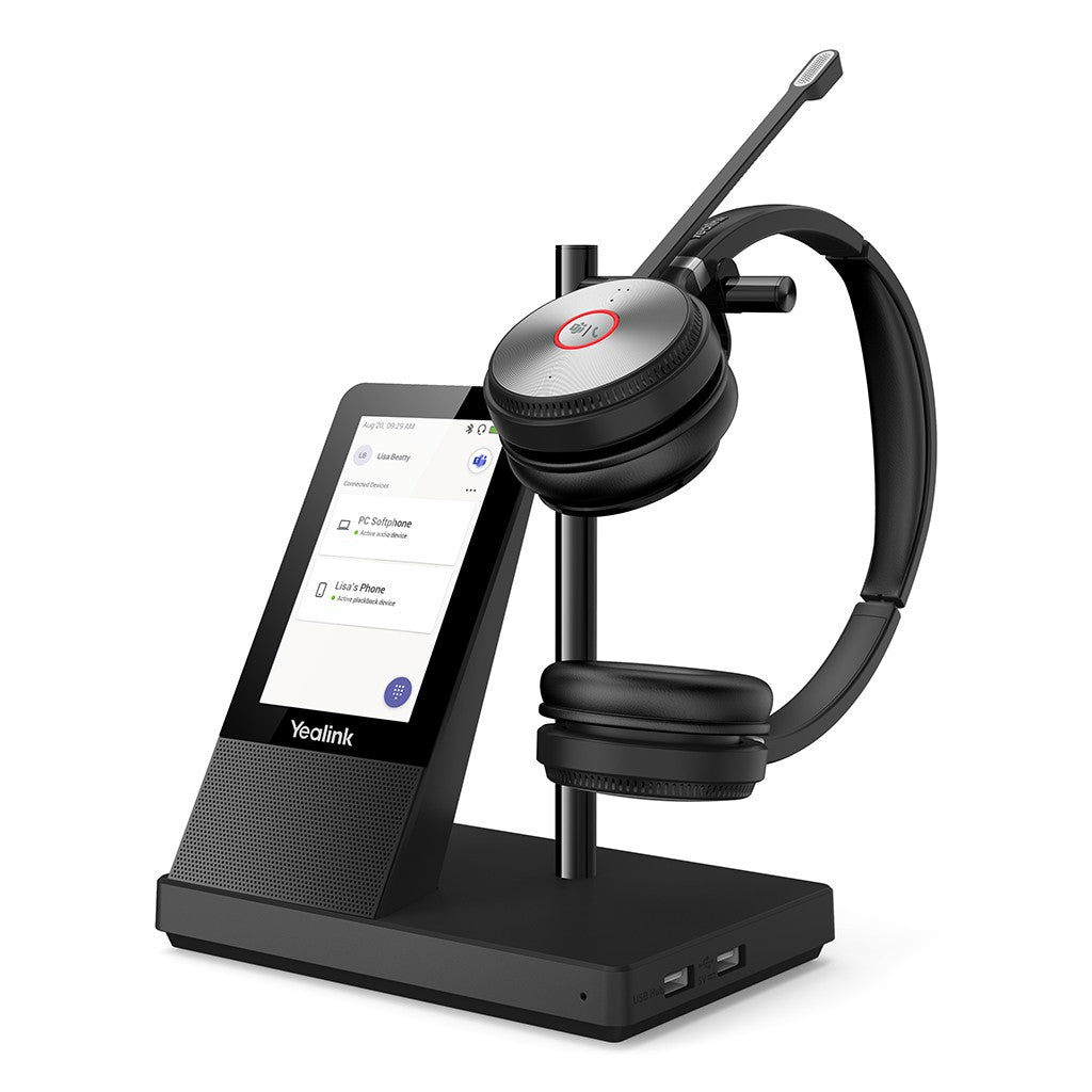 Yealink WH66 Dual - Headset - On-Ear - DECT - kabellos
