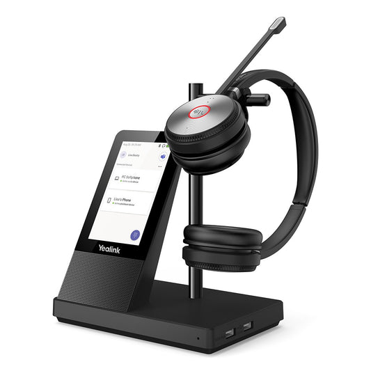 Yealink WH66 Dual - Headset - On-Ear - DECT - kabellos