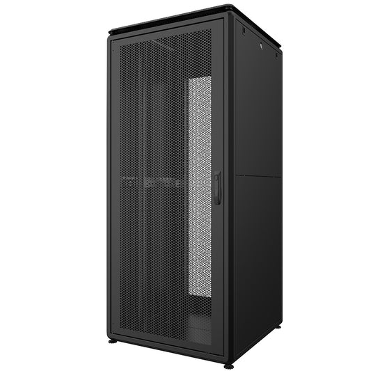 Rockstable 42HE 19 Zoll 800x800x2027mm (BxTxH) Serverschrank | Netzwerkschrank perforierte Tür - Premium Line