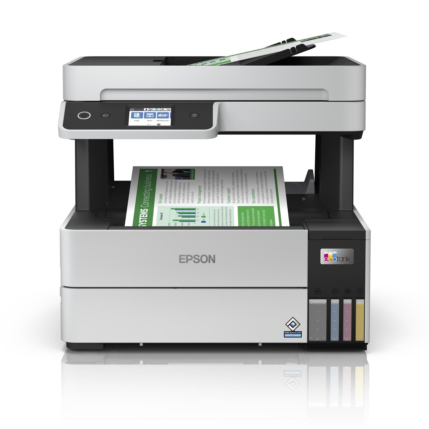 Epson EcoTank ET-5150 - Tintenstrahl - Farbdruck - 4800 x 1200 DPI - A4 - Direktdruck - Schwarz - Weiß Damaged Box