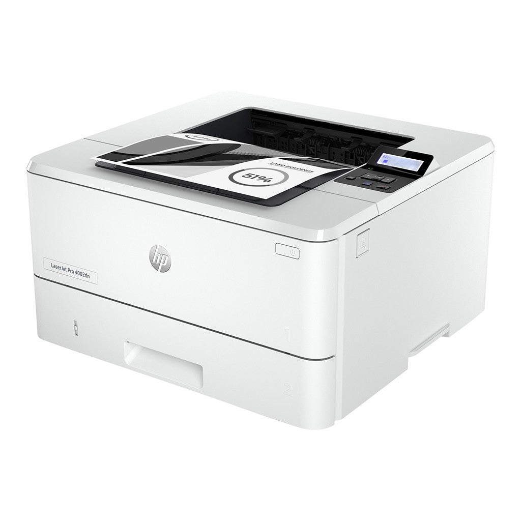 HP LaserJet Pro 4002dn Drucker - Laser - 1200 x 1200 DPI - A4 - 40 Seiten pro Minute - Doppelseitiger Druck - Weiß