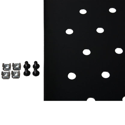 Rockstable 1 HE 19 Zoll Fachboden | perforiert |  855mm tief