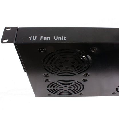 Rockstable 1 HE 19 Zoll Lüftereinheit | 4 Lüfter