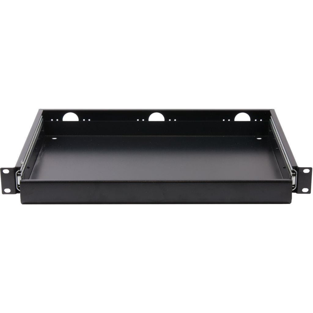 Rockstable 1 HE 19" Schublade - Schubladeneinheit - Schwarz - Stahl - 1U - Oval - 48,3 cm (19 Zoll)