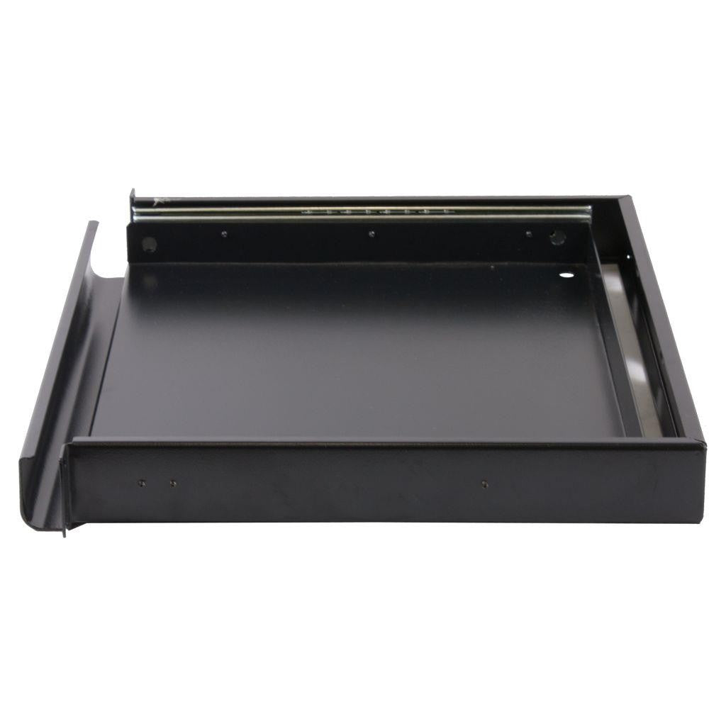 Rockstable 1 HE 19" Schublade - Schubladeneinheit - Schwarz - Stahl - 1U - Oval - 48,3 cm (19 Zoll)