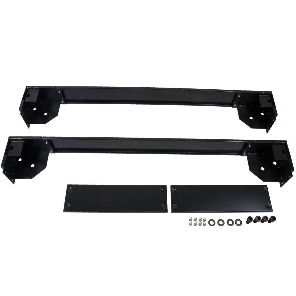 Rockstable 19" Sockel - Rollenplattform - Schwarz - SPCC - Stahl - 48,3 cm (19 Zoll) - 600 mm - 1000 mm