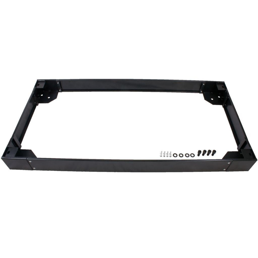Rockstable 19" Sockel - Rollenplattform - Schwarz - SPCC - Stahl - 48,3 cm (19 Zoll) - 600 mm - 1200 mm