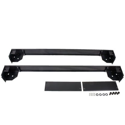 Rockstable 19" Sockel - Rollenplattform - Schwarz - SPCC - Stahl - 48,3 cm (19 Zoll) - 600 mm - 1200 mm