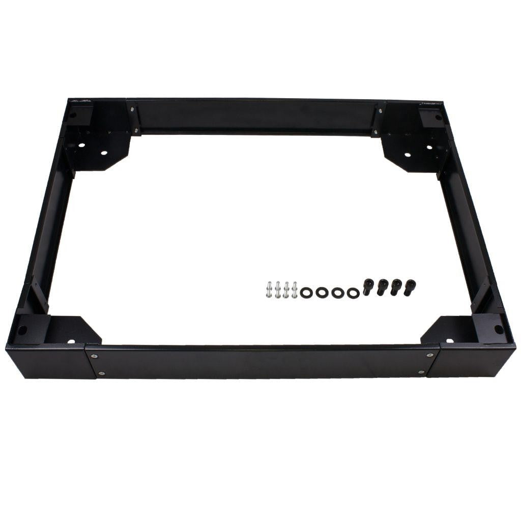 Rockstable 19" Sockel - Rollenplattform - Schwarz - SPCC - Stahl - 48,3 cm (19 Zoll) - 600 mm - 800 mm