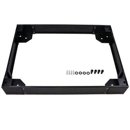 Rockstable 19" Sockel - Rollenplattform - Schwarz - SPCC - Stahl - 48,3 cm (19 Zoll) - 600 mm - 800 mm