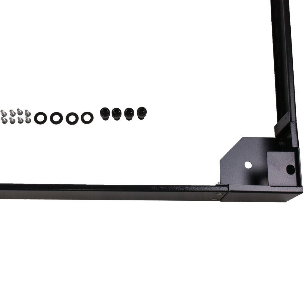 Rockstable 19" Sockel - Rollenplattform - Schwarz - SPCC - Stahl - 48,3 cm (19 Zoll) - 600 mm - 800 mm