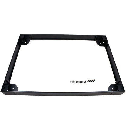 Rockstable 19" Sockel - Rollenplattform - Schwarz - SPCC - Stahl - 48,3 cm (19 Zoll) - 800 mm - 1200 mm