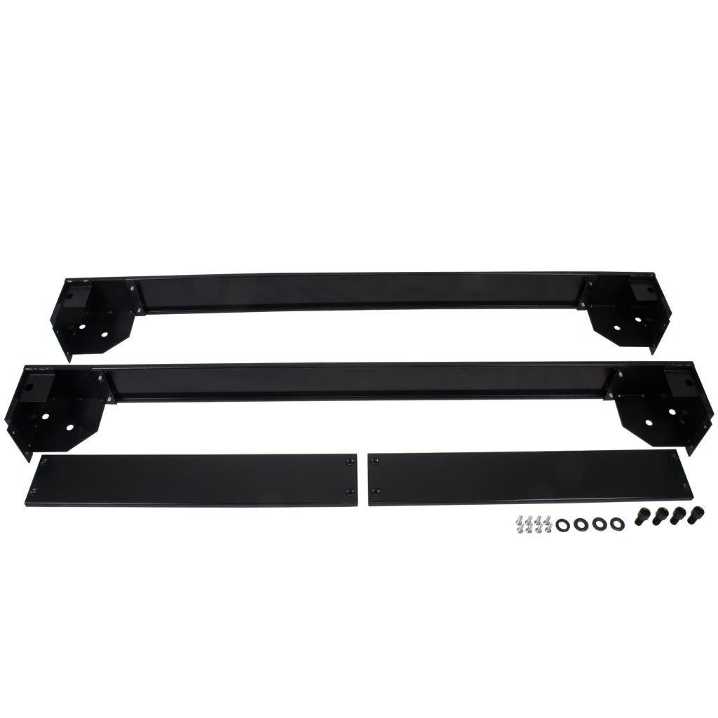 Rockstable 19" Sockel - Rollenplattform - Schwarz - SPCC - Stahl - 48,3 cm (19 Zoll) - 800 mm - 1200 mm